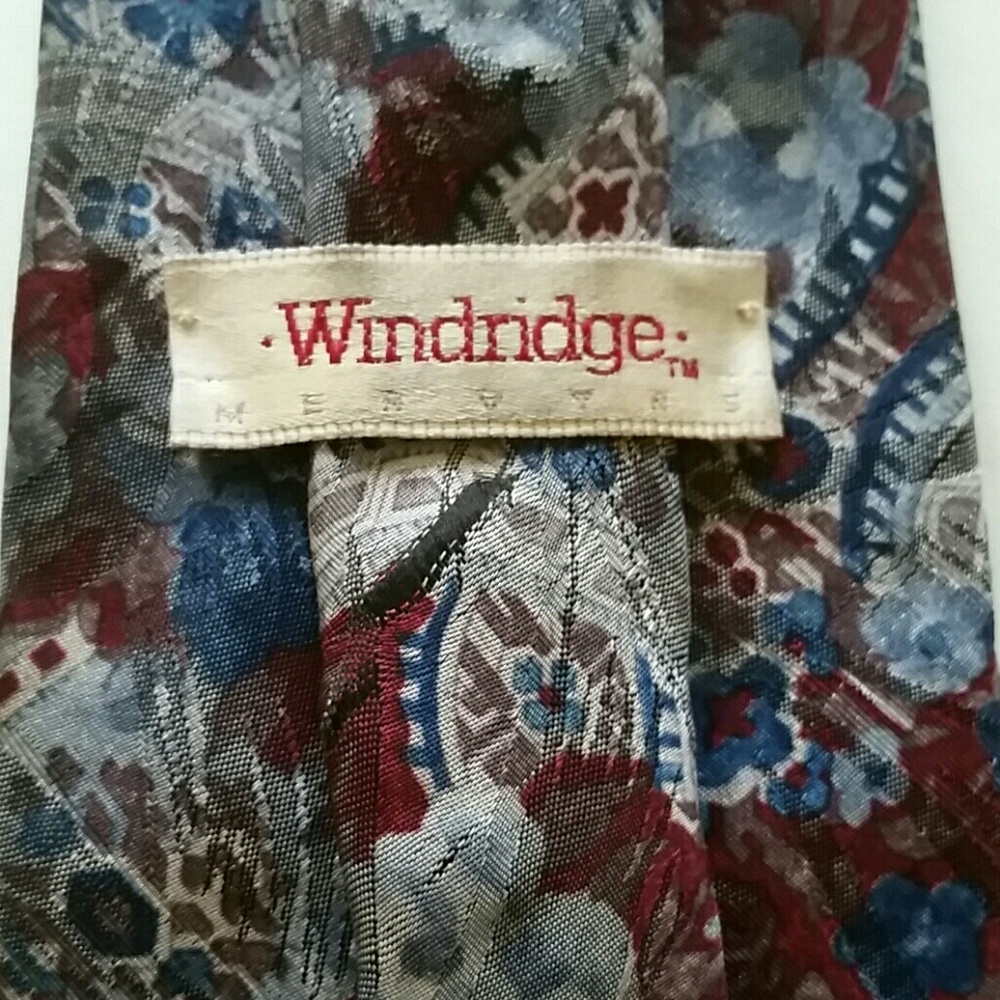 MULTI COLOR WindRidge Tie 100% Polyester